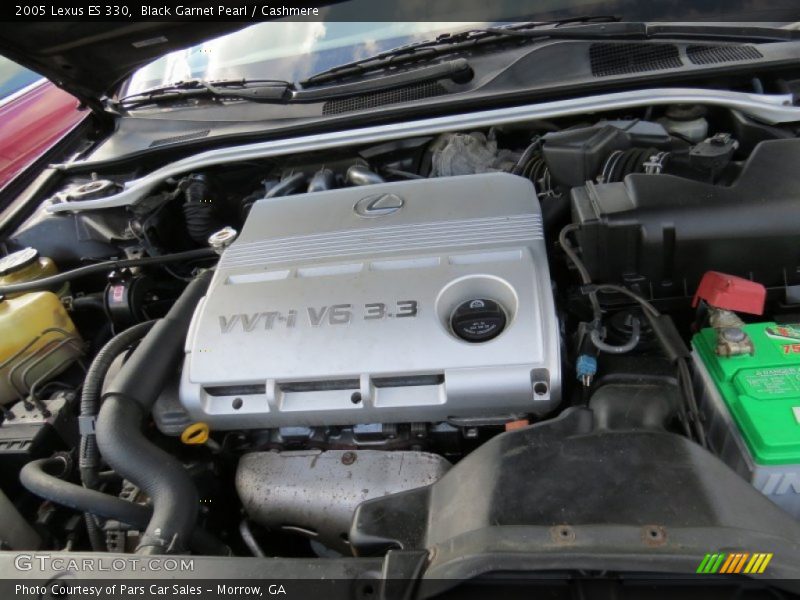 Black Garnet Pearl / Cashmere 2005 Lexus ES 330