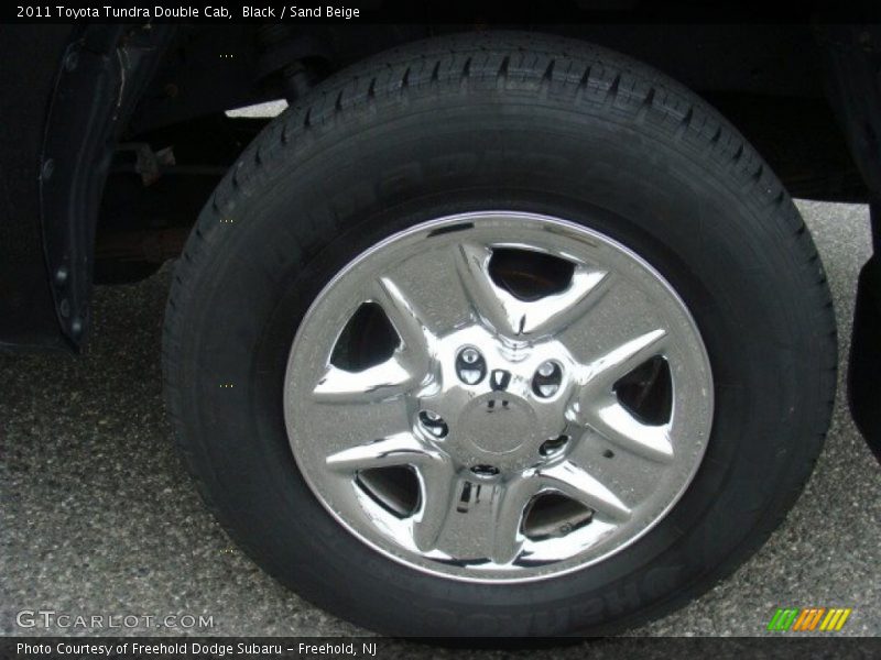 Black / Sand Beige 2011 Toyota Tundra Double Cab