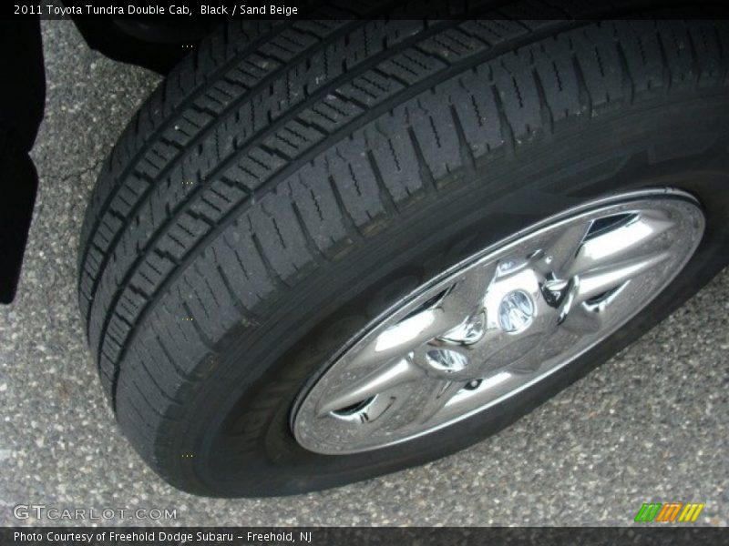 Black / Sand Beige 2011 Toyota Tundra Double Cab