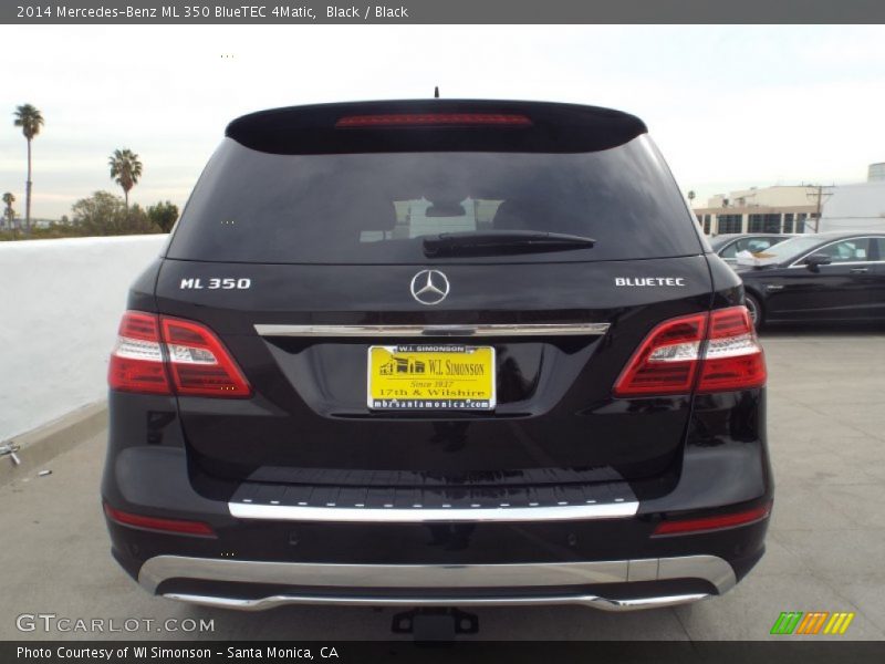 Black / Black 2014 Mercedes-Benz ML 350 BlueTEC 4Matic