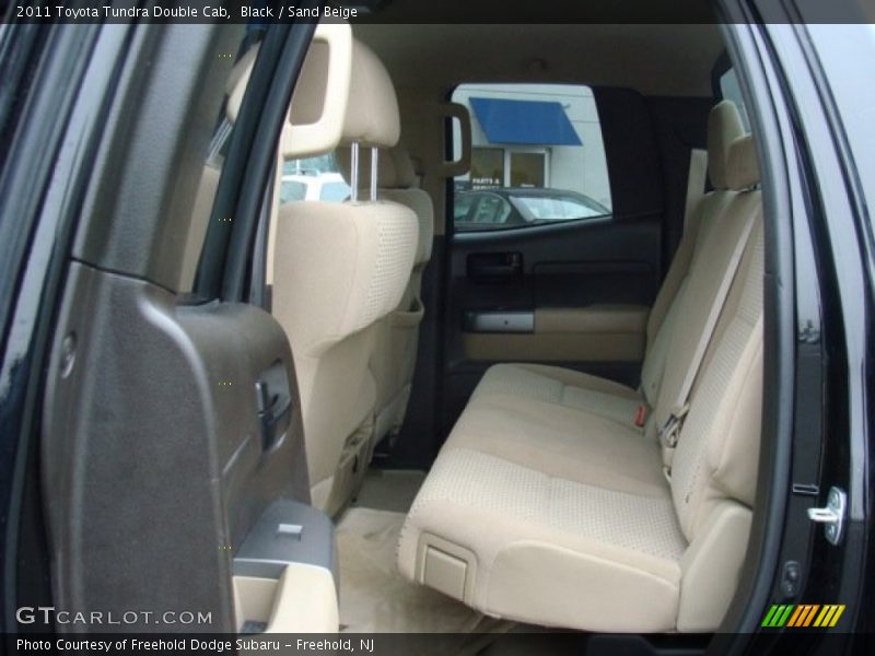 Black / Sand Beige 2011 Toyota Tundra Double Cab