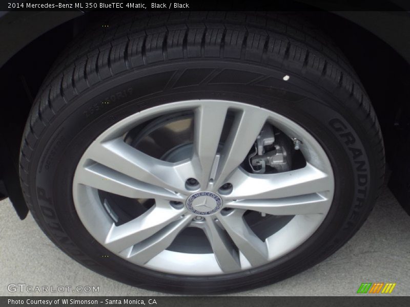 Black / Black 2014 Mercedes-Benz ML 350 BlueTEC 4Matic