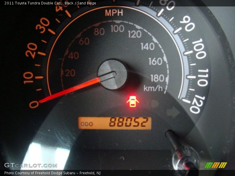 Black / Sand Beige 2011 Toyota Tundra Double Cab
