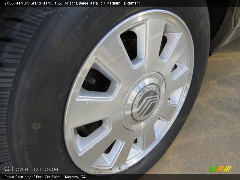 Arizona Beige Metallic / Medium Parchment 2005 Mercury Grand Marquis LS