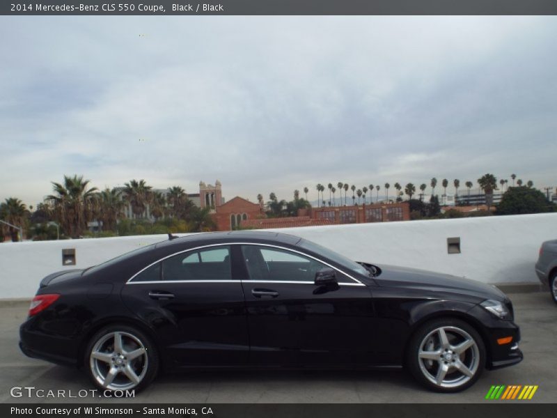 Black / Black 2014 Mercedes-Benz CLS 550 Coupe