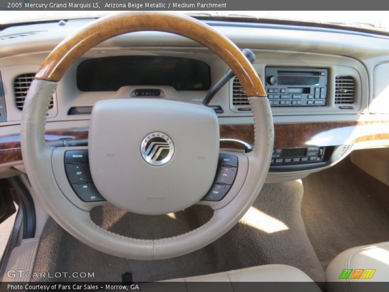 Arizona Beige Metallic / Medium Parchment 2005 Mercury Grand Marquis LS