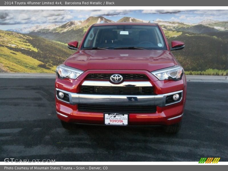 Barcelona Red Metallic / Black 2014 Toyota 4Runner Limited 4x4