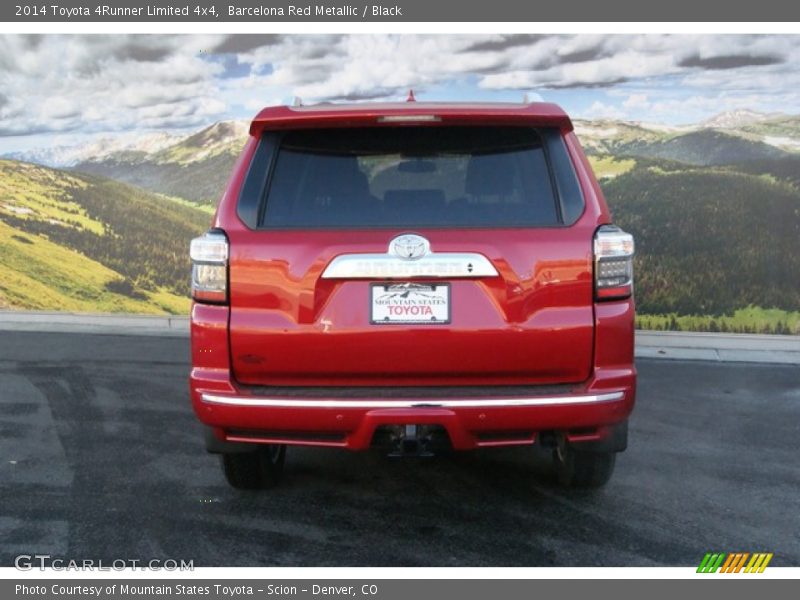 Barcelona Red Metallic / Black 2014 Toyota 4Runner Limited 4x4