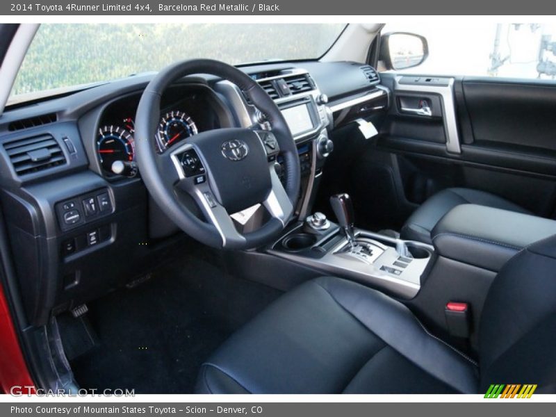Barcelona Red Metallic / Black 2014 Toyota 4Runner Limited 4x4