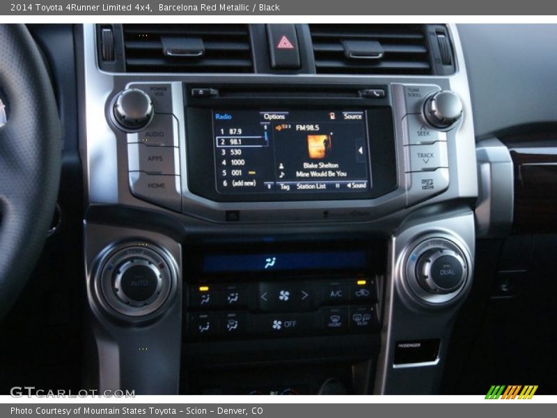 Barcelona Red Metallic / Black 2014 Toyota 4Runner Limited 4x4