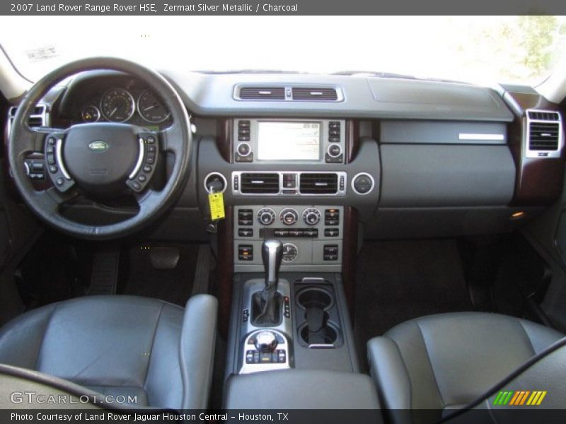 Zermatt Silver Metallic / Charcoal 2007 Land Rover Range Rover HSE