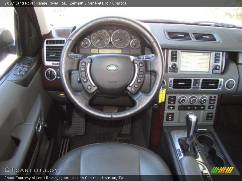 Zermatt Silver Metallic / Charcoal 2007 Land Rover Range Rover HSE