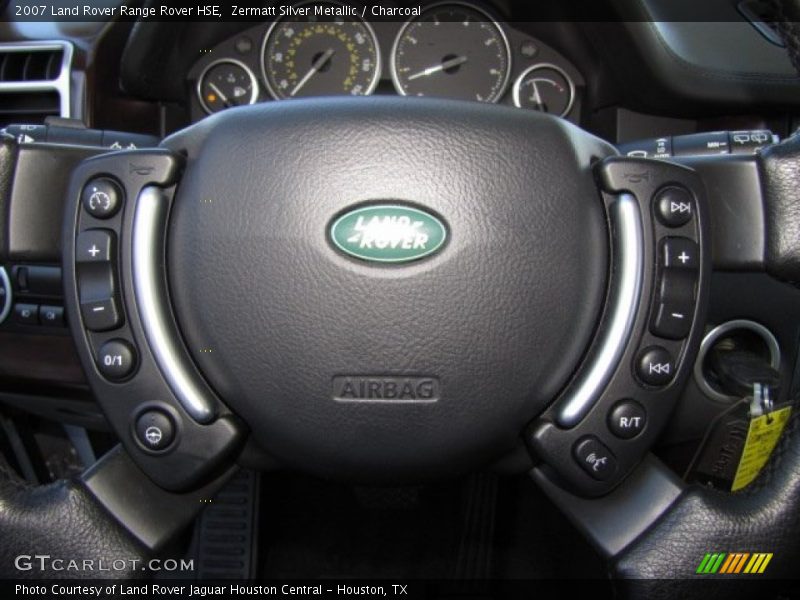Zermatt Silver Metallic / Charcoal 2007 Land Rover Range Rover HSE