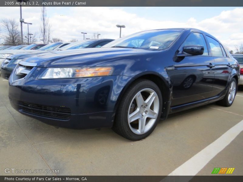 Abyss Blue Pearl / Camel 2005 Acura TL 3.2