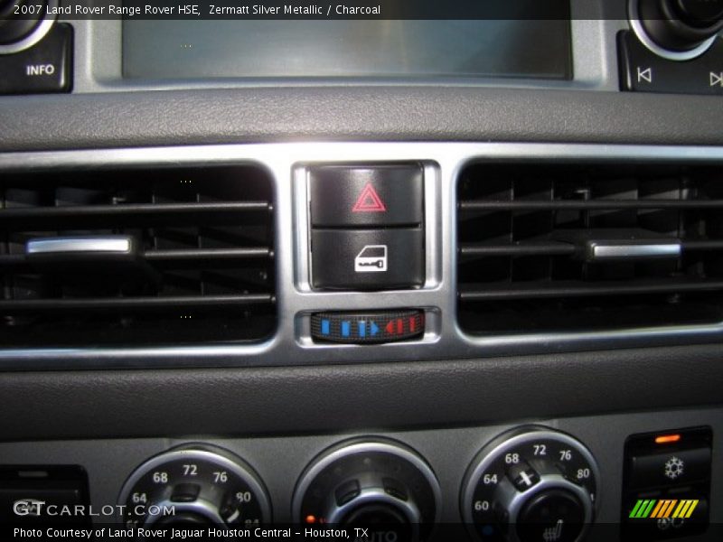 Zermatt Silver Metallic / Charcoal 2007 Land Rover Range Rover HSE