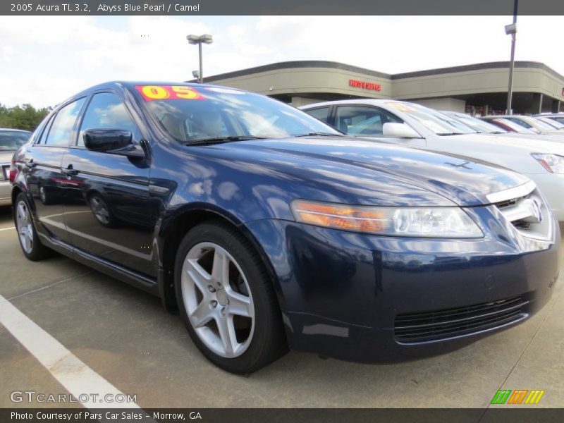 Abyss Blue Pearl / Camel 2005 Acura TL 3.2