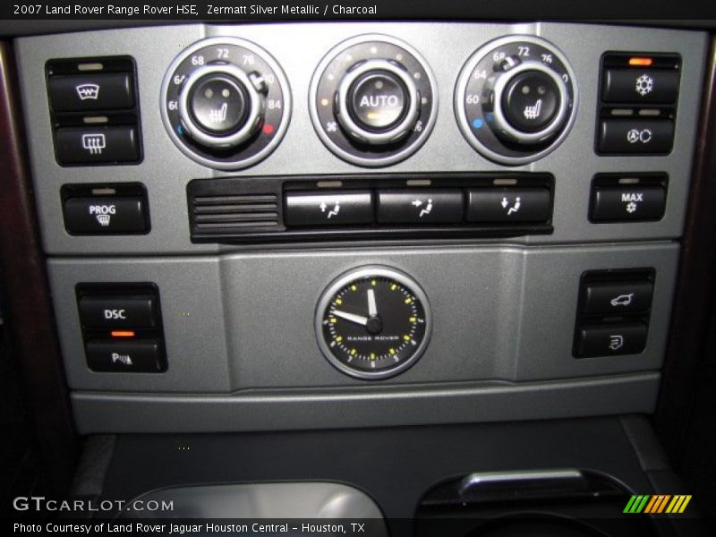 Zermatt Silver Metallic / Charcoal 2007 Land Rover Range Rover HSE