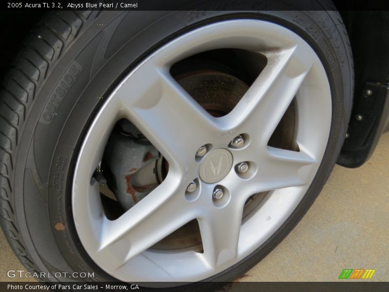 Abyss Blue Pearl / Camel 2005 Acura TL 3.2