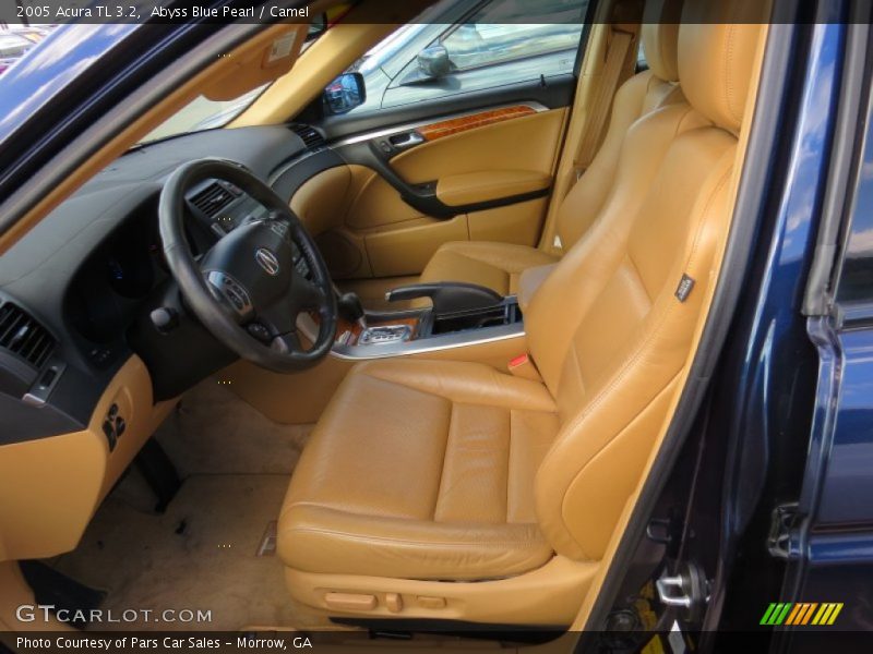 Abyss Blue Pearl / Camel 2005 Acura TL 3.2