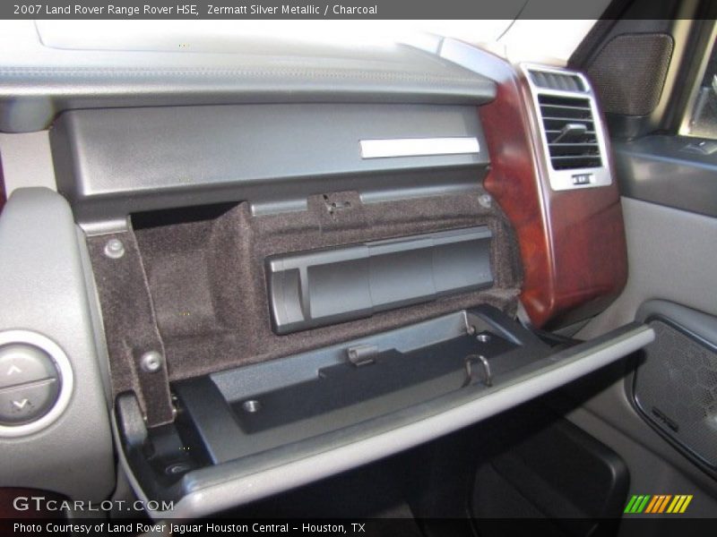 Zermatt Silver Metallic / Charcoal 2007 Land Rover Range Rover HSE