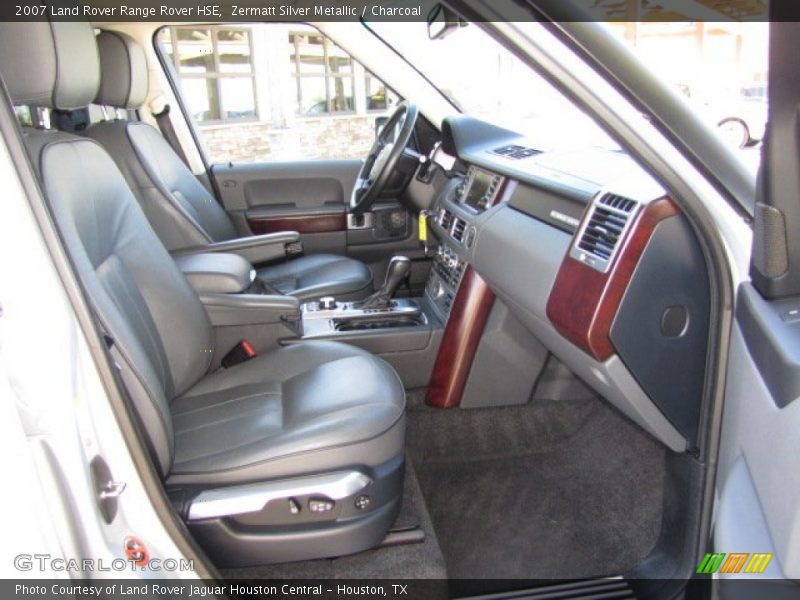 Zermatt Silver Metallic / Charcoal 2007 Land Rover Range Rover HSE