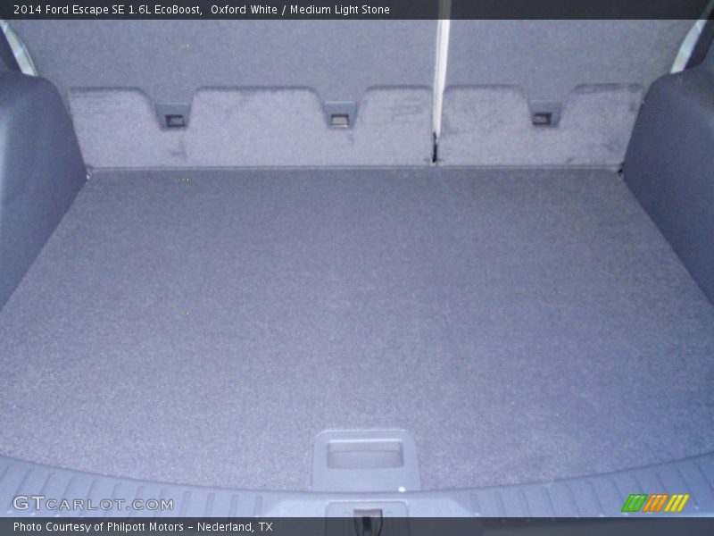 Oxford White / Medium Light Stone 2014 Ford Escape SE 1.6L EcoBoost