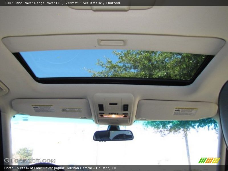 Zermatt Silver Metallic / Charcoal 2007 Land Rover Range Rover HSE
