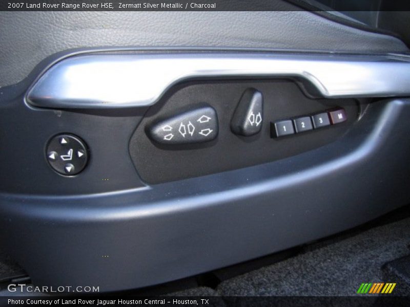 Zermatt Silver Metallic / Charcoal 2007 Land Rover Range Rover HSE