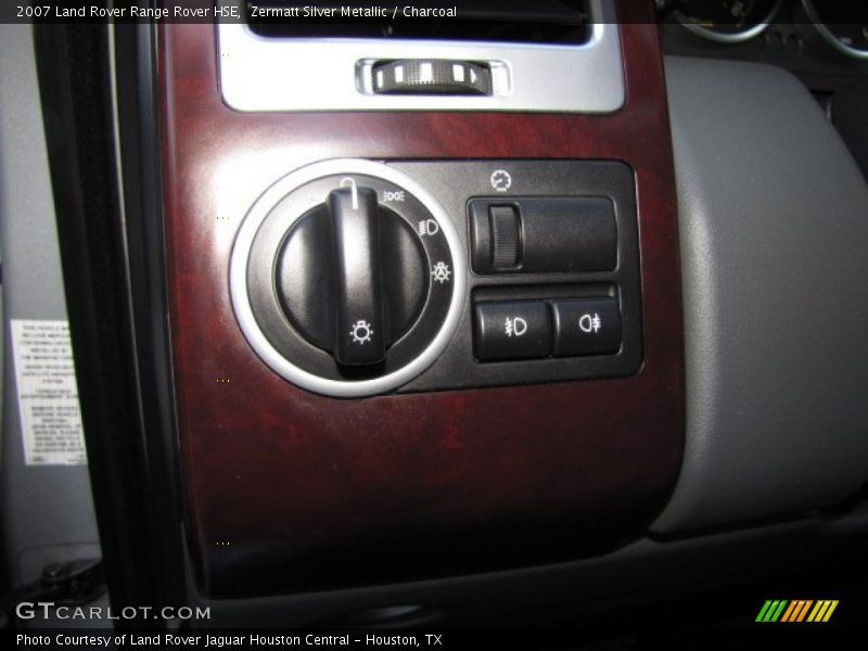 Zermatt Silver Metallic / Charcoal 2007 Land Rover Range Rover HSE