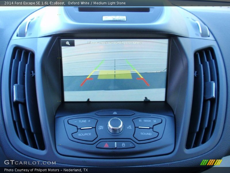 Oxford White / Medium Light Stone 2014 Ford Escape SE 1.6L EcoBoost