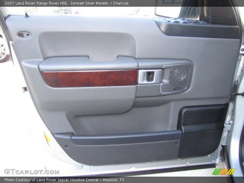 Zermatt Silver Metallic / Charcoal 2007 Land Rover Range Rover HSE
