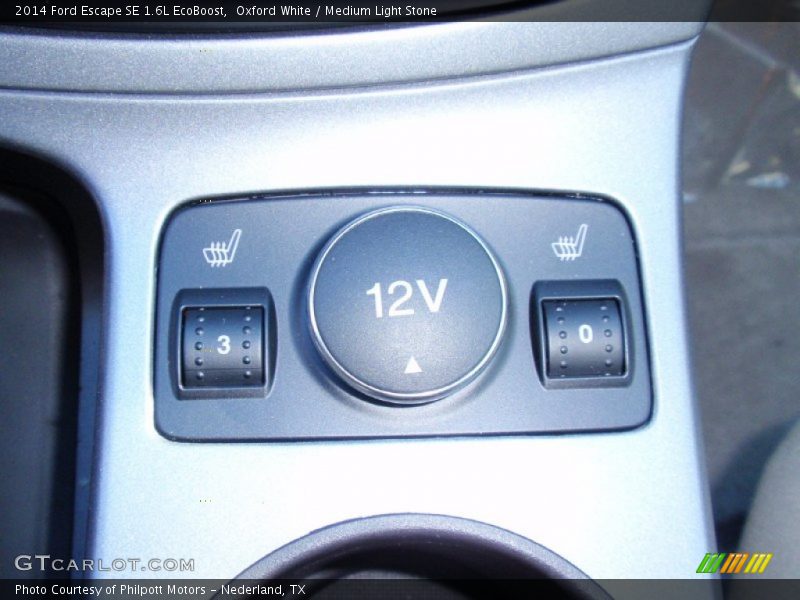 Oxford White / Medium Light Stone 2014 Ford Escape SE 1.6L EcoBoost