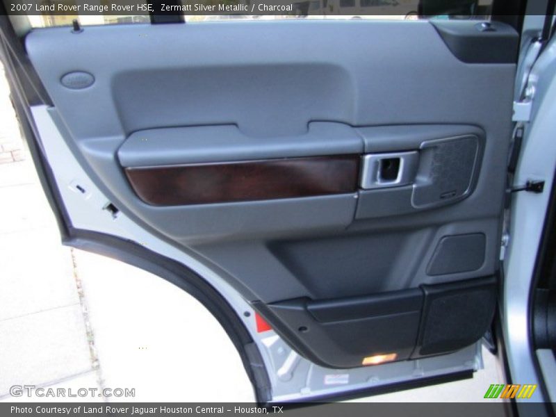 Zermatt Silver Metallic / Charcoal 2007 Land Rover Range Rover HSE