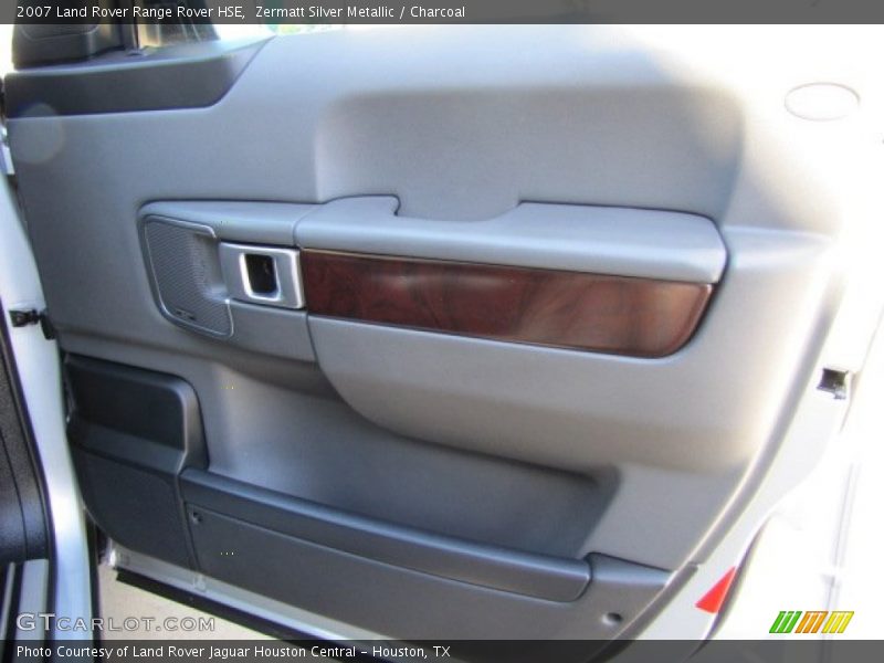Zermatt Silver Metallic / Charcoal 2007 Land Rover Range Rover HSE