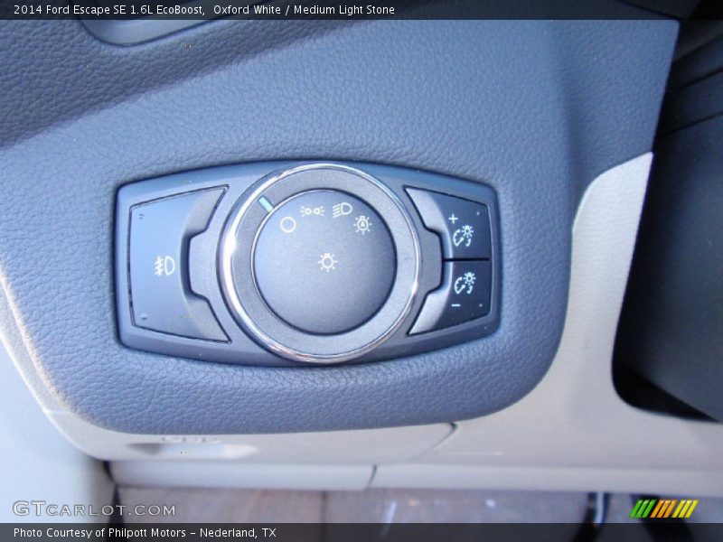 Oxford White / Medium Light Stone 2014 Ford Escape SE 1.6L EcoBoost