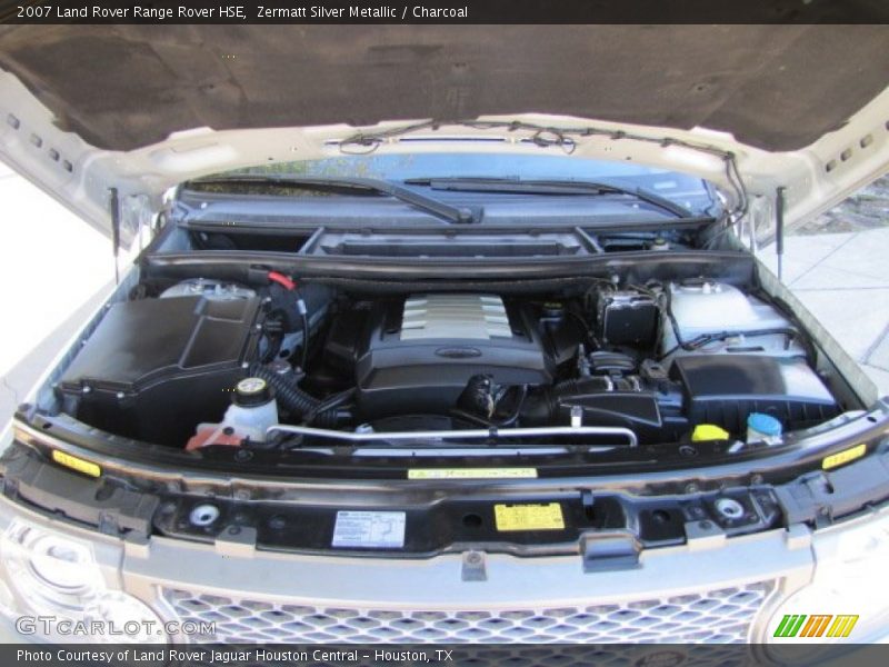 Zermatt Silver Metallic / Charcoal 2007 Land Rover Range Rover HSE
