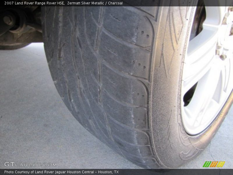 Zermatt Silver Metallic / Charcoal 2007 Land Rover Range Rover HSE