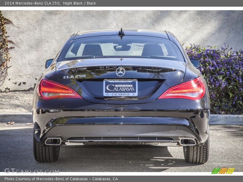 Night Black / Black 2014 Mercedes-Benz CLA 250
