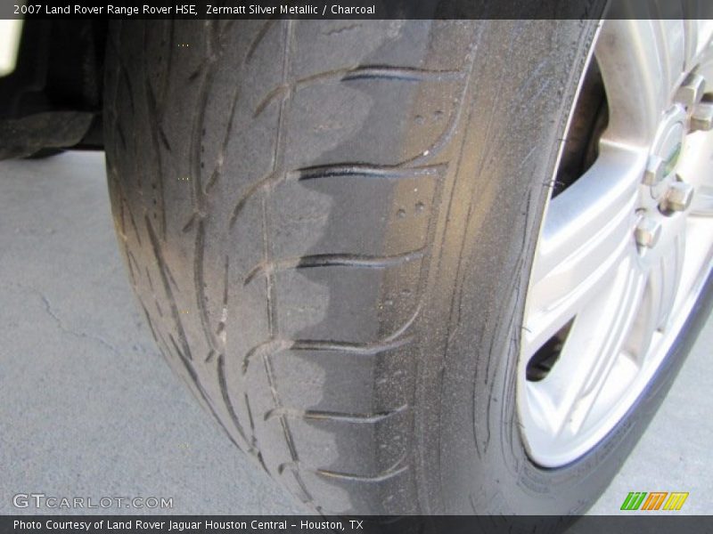 Zermatt Silver Metallic / Charcoal 2007 Land Rover Range Rover HSE