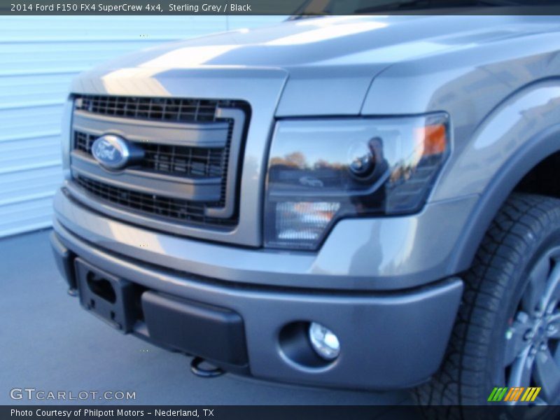 Sterling Grey / Black 2014 Ford F150 FX4 SuperCrew 4x4