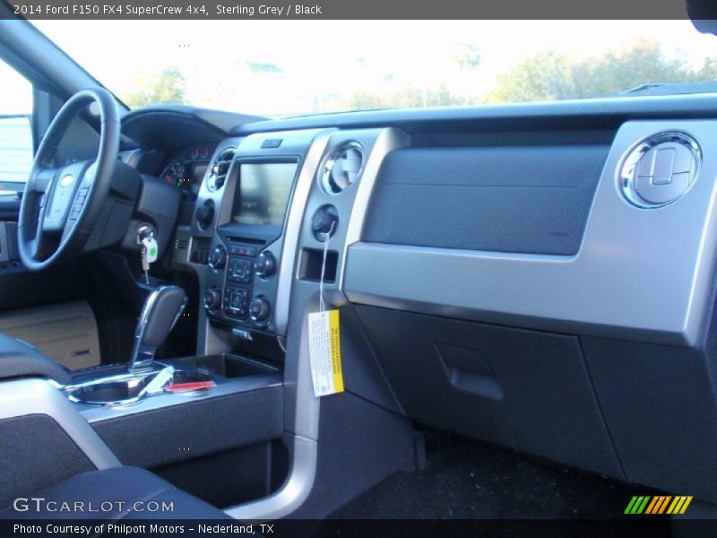 Sterling Grey / Black 2014 Ford F150 FX4 SuperCrew 4x4