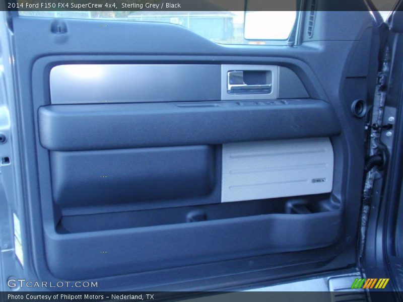 Sterling Grey / Black 2014 Ford F150 FX4 SuperCrew 4x4