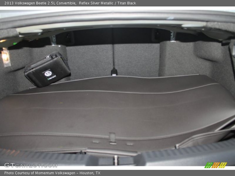 Reflex Silver Metallic / Titan Black 2013 Volkswagen Beetle 2.5L Convertible