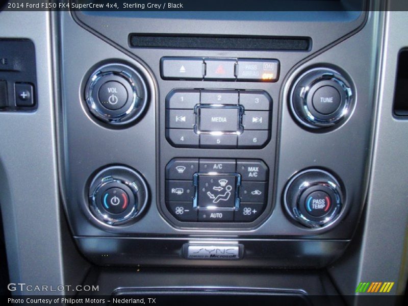 Controls of 2014 F150 FX4 SuperCrew 4x4