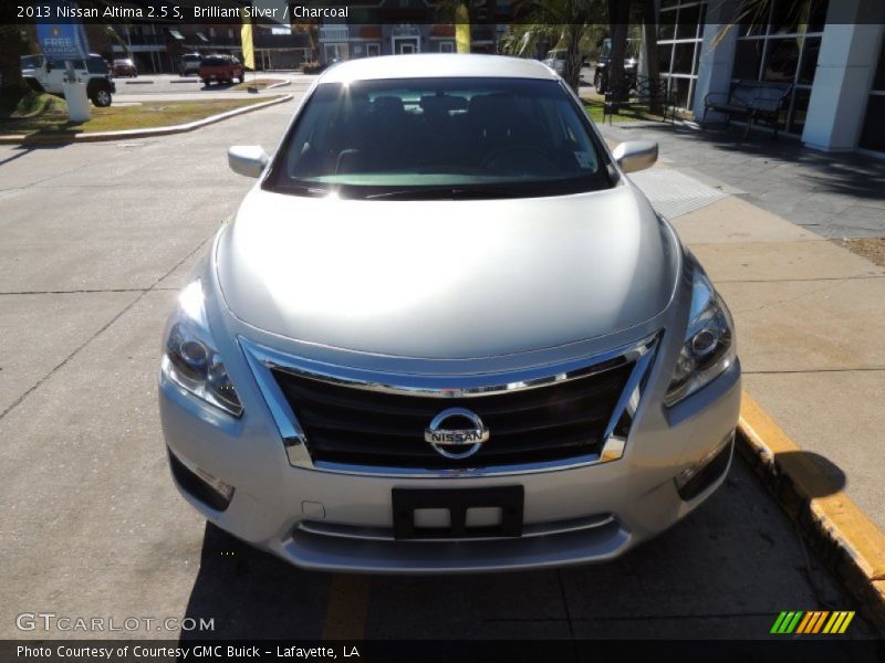 Brilliant Silver / Charcoal 2013 Nissan Altima 2.5 S