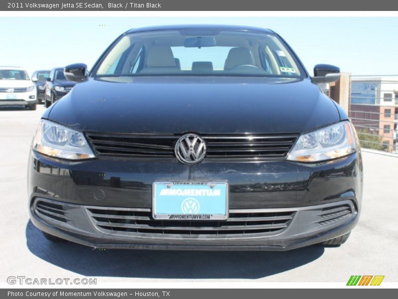 Black / Titan Black 2011 Volkswagen Jetta SE Sedan