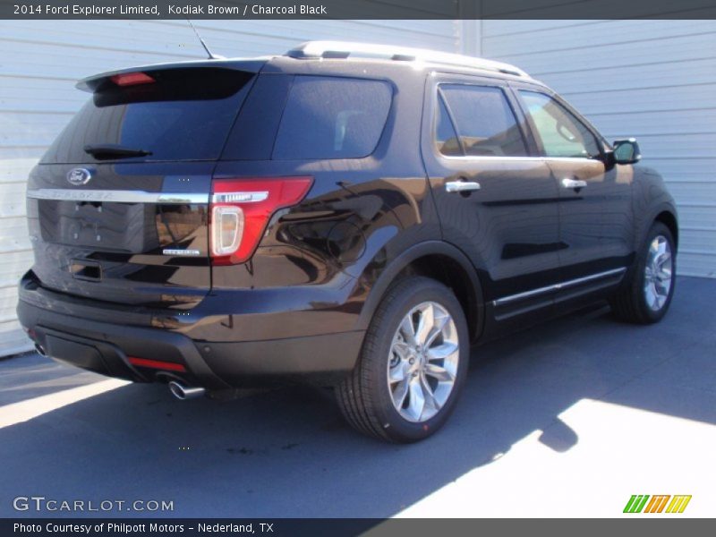 Kodiak Brown / Charcoal Black 2014 Ford Explorer Limited