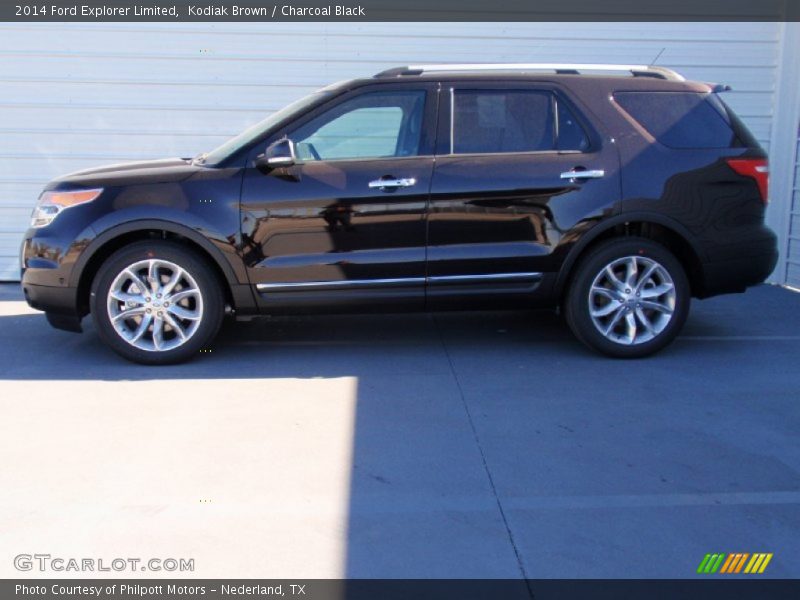 Kodiak Brown / Charcoal Black 2014 Ford Explorer Limited