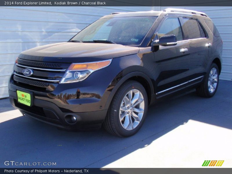 Kodiak Brown / Charcoal Black 2014 Ford Explorer Limited