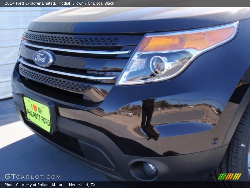 Kodiak Brown / Charcoal Black 2014 Ford Explorer Limited